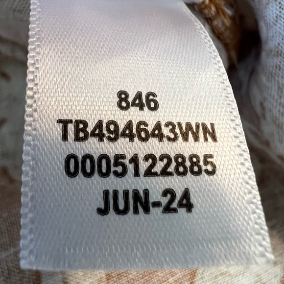 π NWT Treasure & Bond Womenβs 1X Floral Linen Blend Shorts π€πΌ - Picture 11 of 11